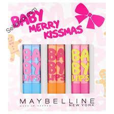 Maybelline Baby Merry Kissmas Lip Balm Set of 3 ()
